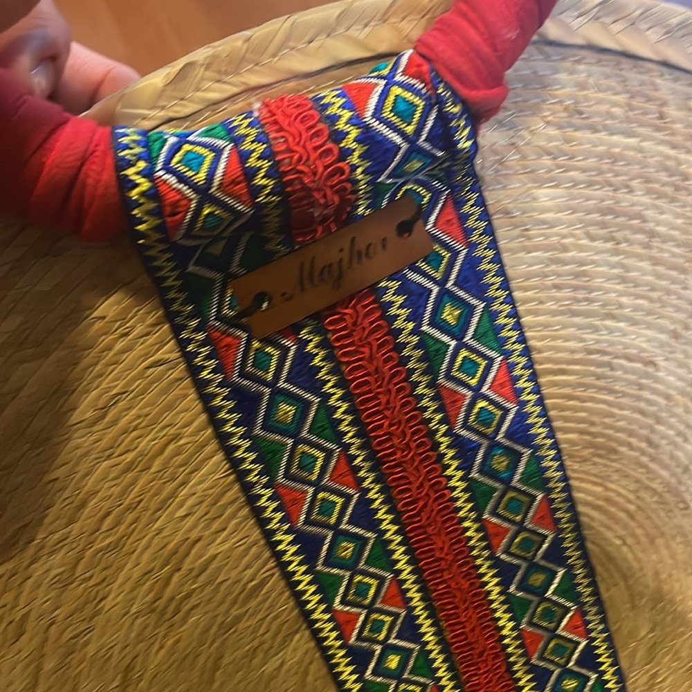 Straw beach bag - Picture 4 of 5